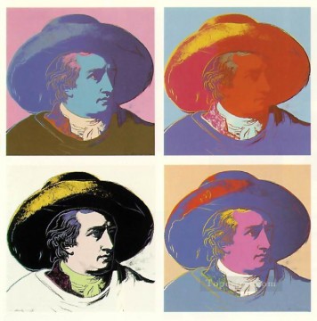 Abstracto famoso Painting - Artistas pop de Goethe